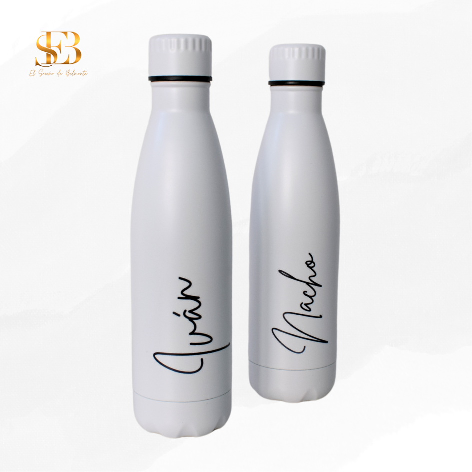 Botella personalizada acero inoxidable